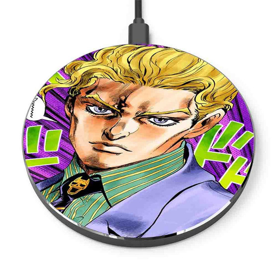 Pastele Yoshikage Kira Jojo s Bizarre Adventure Custom Personalized Gift Wireless Charger Custom Phone Charging Pad iPhone Samsung