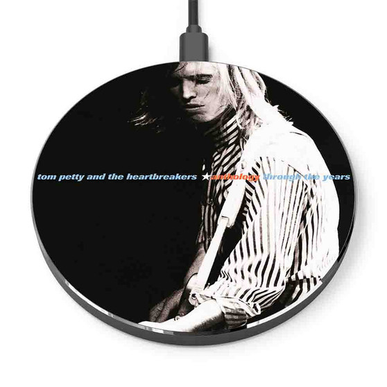 Pastele Anthology Through the Years Tom Petty The Heartbreakers Custom Personalized Gift Wireless Charger Custom Phone Charging Pad iPhone Samsung