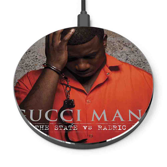 Pastele Gucci Mane Lemonade Custom Personalized Gift Wireless Charger Custom Phone Charging Pad iPhone Samsung