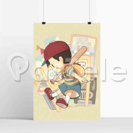 Ness Earthbound New Custom Silk Poster Print Wall Decor 20 x 13 Inch 24 x 36 Inch