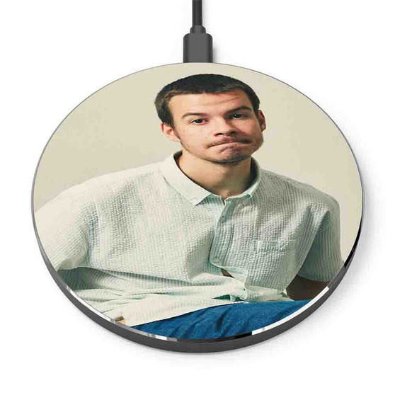 Pastele Rex Orange County Custom Personalized Gift Wireless Charger Custom Phone Charging Pad iPhone Samsung