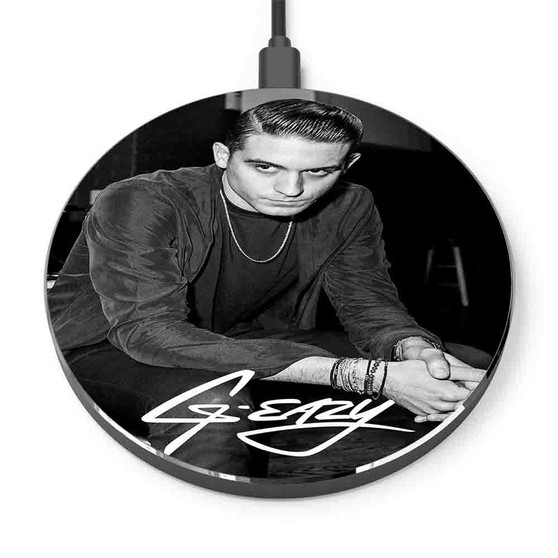 Pastele G Eazy 2 Custom Personalized Gift Wireless Charger Custom Phone Charging Pad iPhone Samsung
