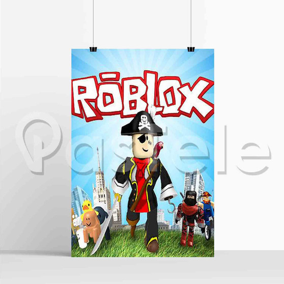 Roblox New Custom Silk Poster Print Wall Decor 20 x 13 Inch 24 x 36 Inch