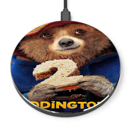 Pastele Paddington 2 Custom Personalized Gift Wireless Charger Custom Phone Charging Pad iPhone Samsung