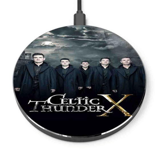 Pastele Celtic Thunder X Custom Personalized Gift Wireless Charger Custom Phone Charging Pad iPhone Samsung