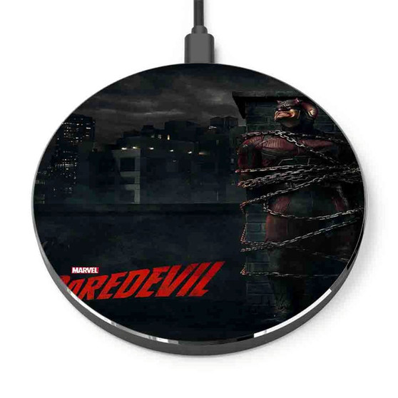 Pastele Daredevil Custom Personalized Gift Wireless Charger Custom Phone Charging Pad iPhone Samsung