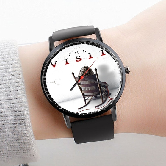 Pastele The Visit Movie 2 Custom Watch Awesome Unisex Black Classic Plastic Quartz Watch for Men Women Premium Gift Box Watches