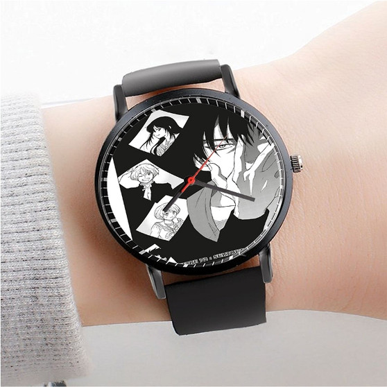 Pastele Tomodachi Game 3 Custom Watch Awesome Unisex Black Classic Plastic Quartz Watch for Men Women Premium Gift Box Watches