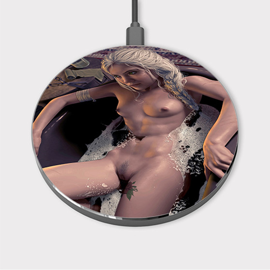Pastele Freya Allan jpeg Custom Wireless Charger Awesome Gift Smartphone Android iOs Mobile Phone Charging Pad iPhone Samsung Asus Sony Nokia Google Magnetic Qi Fast Charger Wireless Phone Accessories