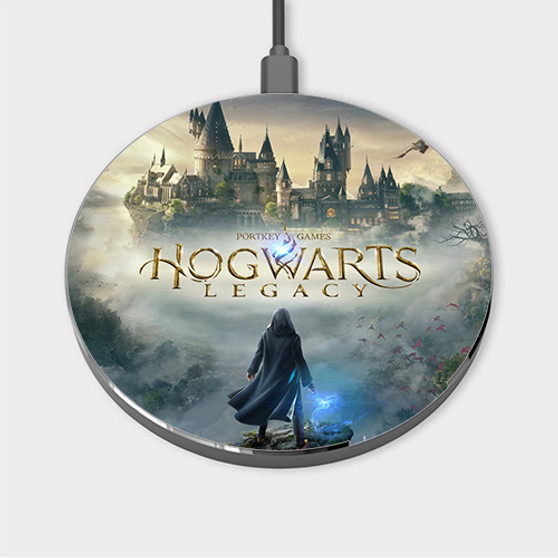 Pastele Hogwarts Legacy Custom Wireless Charger Awesome Gift Smartphone Android iOs Mobile Phone Charging Pad iPhone Samsung Asus Sony Nokia Google Magnetic Qi Fast Charger Wireless Phone Accessories