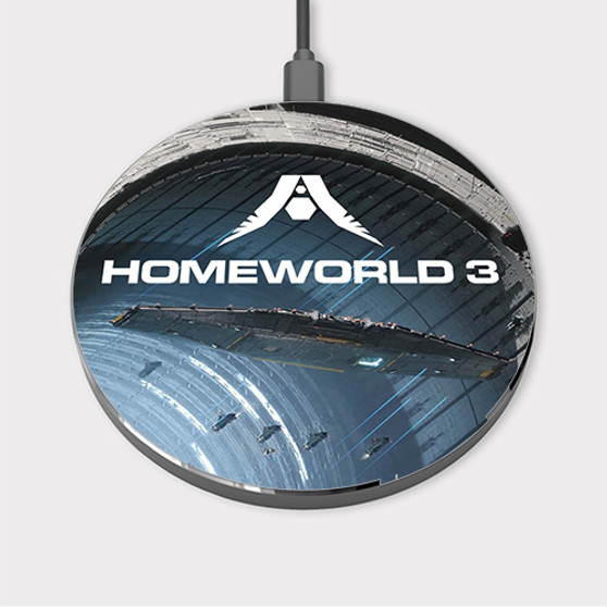 Pastele Homeworld 3 Custom Wireless Charger Awesome Gift Smartphone Android iOs Mobile Phone Charging Pad iPhone Samsung Asus Sony Nokia Google Magnetic Qi Fast Charger Wireless Phone Accessories