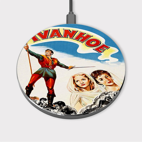 Pastele Ivanhoe 4 Custom Wireless Charger Awesome Gift Smartphone Android iOs Mobile Phone Charging Pad iPhone Samsung Asus Sony Nokia Google Magnetic Qi Fast Charger Wireless Phone Accessories