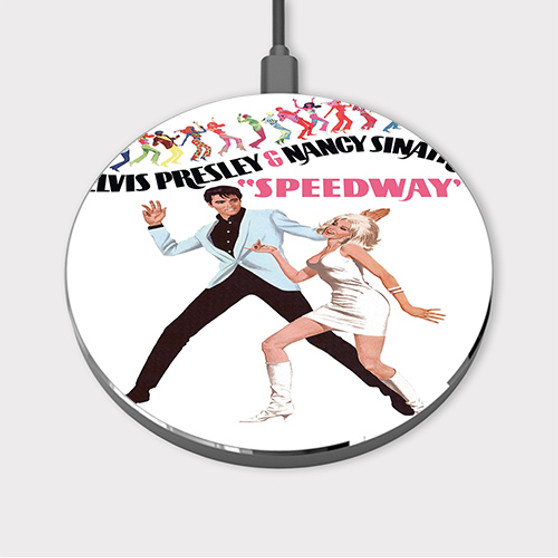 Pastele Speedway Movie Custom Wireless Charger Awesome Gift Smartphone Android iOs Mobile Phone Charging Pad iPhone Samsung Asus Sony Nokia Google Magnetic Qi Fast Charger Wireless Phone Accessories