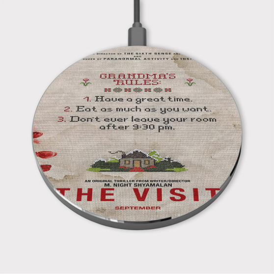 Pastele The Visit Movie Custom Wireless Charger Awesome Gift Smartphone Android iOs Mobile Phone Charging Pad iPhone Samsung Asus Sony Nokia Google Magnetic Qi Fast Charger Wireless Phone Accessories
