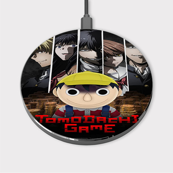 Pastele Tomodachi Game Custom Wireless Charger Awesome Gift Smartphone Android iOs Mobile Phone Charging Pad iPhone Samsung Asus Sony Nokia Google Magnetic Qi Fast Charger Wireless Phone Accessories