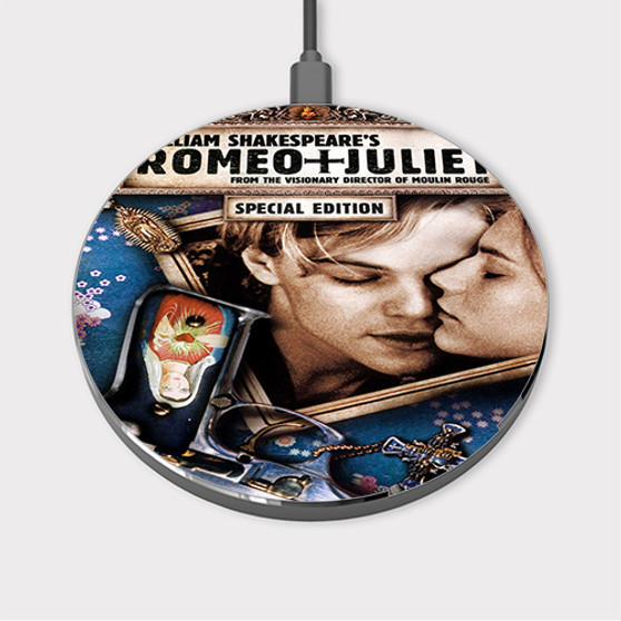 Pastele William Shakespeare s Romeo and Juliet 2 Custom Wireless Charger Awesome Gift Smartphone Android iOs Mobile Phone Charging Pad iPhone Samsung Asus Sony Nokia Google Magnetic Qi Fast Charger Wireless Phone Accessories