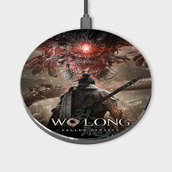 Pastele Wo Long Fallen Dynasty Custom Wireless Charger Awesome Gift Smartphone Android iOs Mobile Phone Charging Pad iPhone Samsung Asus Sony Nokia Google Magnetic Qi Fast Charger Wireless Phone Accessories