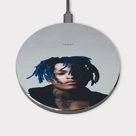 Pastele XXX Tentacion 2 Custom Wireless Charger Awesome Gift Smartphone Android iOs Mobile Phone Charging Pad iPhone Samsung Asus Sony Nokia Google Magnetic Qi Fast Charger Wireless Phone Accessories