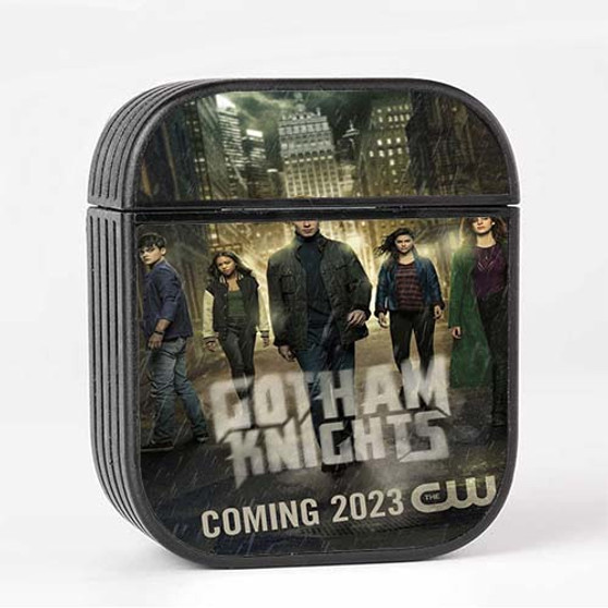 Pastele Gotham Knights TV Series Custom AirPods Case Cover Awesome Personalized Apple AirPods Gen 1 AirPods Gen 2 AirPods Pro Hard Skin Protective Cover Sublimation Cases