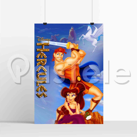 Hercules Disney Custom Printed Silk Poster Wall Decor 20 x 13 Inch 24 x 36 Inch