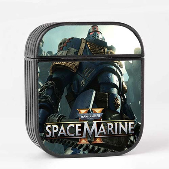 Pastele Warhammer 40 K Space Marine Custom AirPods Case Cover Awesome Personalized Apple AirPods Gen 1 AirPods Gen 2 AirPods Pro Hard Skin Protective Cover Sublimation Cases