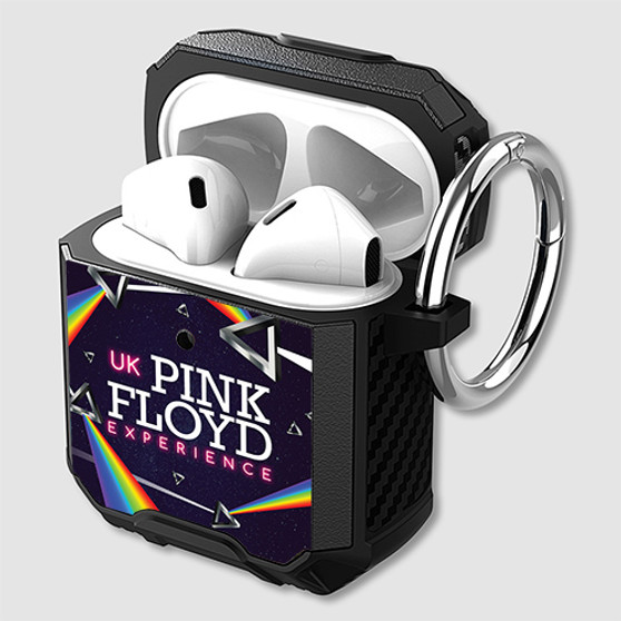 Pastele The Pink Floyd Experience 2023 Tour Custom Personalized AirPods Case Shockproof Cover Awesome The Best Smart Protective Cover With Ring AirPods Gen 1 2 3 Pro Black Pink Colors