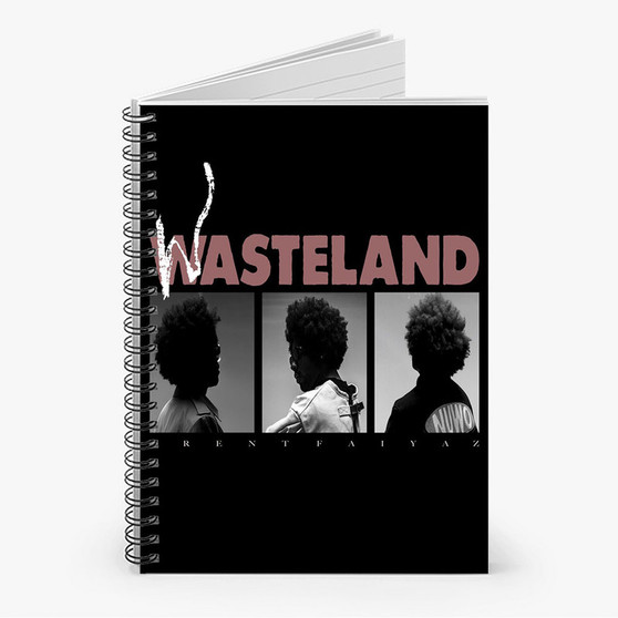 Pastele Brent Faiyaz Wasteland jpeg Custom Spiral Notebook Ruled Line Front Cover Awesome Printed Book Notes School Notes Job Schedule Note 90gsm 118 Pages Metal Spiral Notebook