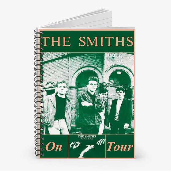 Pastele The Smiths Custom Spiral Notebook Ruled Line Front Cover Awesome Printed Book Notes School Notes Job Schedule Note 90gsm 118 Pages Metal Spiral Notebook