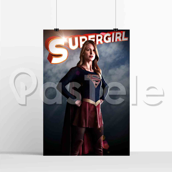 Supergirl Beauty Custom Printed Silk Poster Wall Decor 20 x 13 Inch 24 x 36 Inch