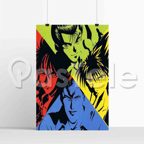 Yu Yu Hakusho Custom Printed Silk Poster Wall Decor 20 x 13 Inch 24 x 36 Inch