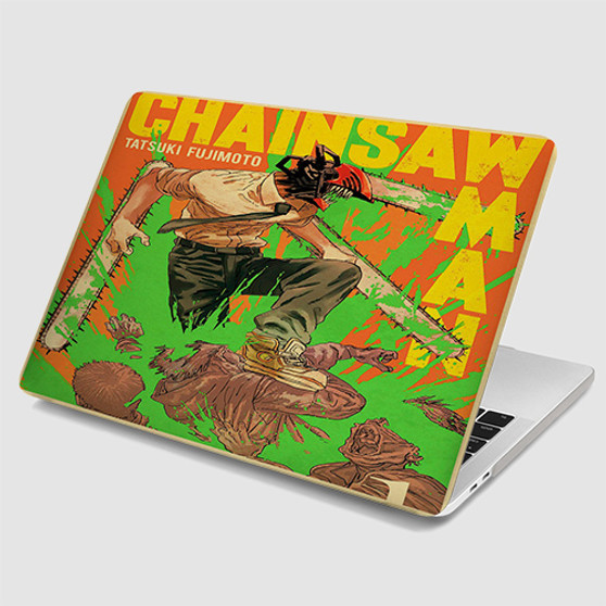 Pastele Chainsaw Man Vintage MacBook Case Custom Personalized Smart Protective Cover Awesome for MacBook MacBook Pro MacBook Pro Touch MacBook Pro Retina MacBook Air Cases Cover