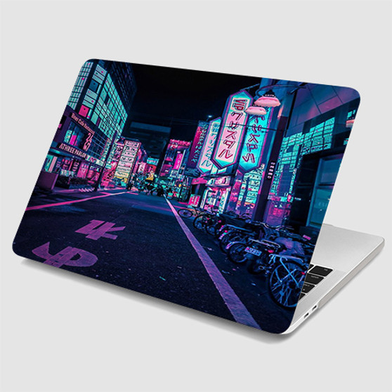 Pastele Tokyo A Neon Wonderland MacBook Case Custom Personalized Smart Protective Cover Awesome for MacBook MacBook Pro MacBook Pro Touch MacBook Pro Retina MacBook Air Cases Cover