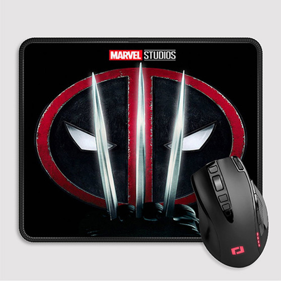 Pastele Deadpool 3 Custom Mouse Pad Awesome Personalized Printed Computer Mouse Pad Desk Mat PC Computer Laptop Game keyboard Pad Premium Non Slip Rectangle Gaming Mouse Pad