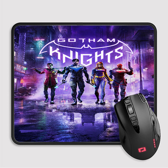 Pastele Gotham Knights Custom Mouse Pad Awesome Personalized Printed Computer Mouse Pad Desk Mat PC Computer Laptop Game keyboard Pad Premium Non Slip Rectangle Gaming Mouse Pad