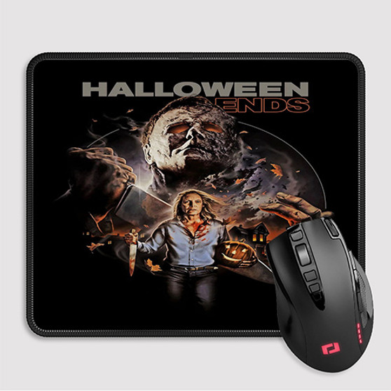 Pastele Halloween Ends 2 Custom Mouse Pad Awesome Personalized Printed Computer Mouse Pad Desk Mat PC Computer Laptop Game keyboard Pad Premium Non Slip Rectangle Gaming Mouse Pad