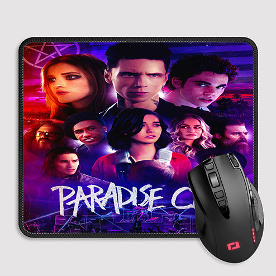 Pastele Paradise City Custom Mouse Pad Awesome Personalized Printed Computer Mouse Pad Desk Mat PC Computer Laptop Game keyboard Pad Premium Non Slip Rectangle Gaming Mouse Pad