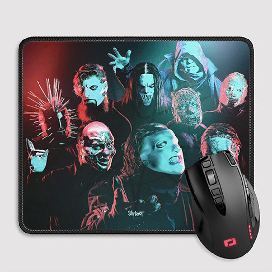 Pastele Slipknot We Are Not Your Kind Custom Mouse Pad Awesome Personalized Printed Computer Mouse Pad Desk Mat PC Computer Laptop Game keyboard Pad Premium Non Slip Rectangle Gaming Mouse Pad