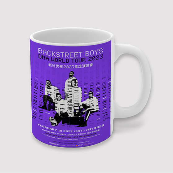 Pastele Backstreet Boys DNA World Tour 2023 Custom Ceramic Mug Awesome Personalized Printed 11oz 15oz 20oz Ceramic Cup Coffee Tea Milk Drink Bistro Wine Travel Party White Mugs With Grip Handle