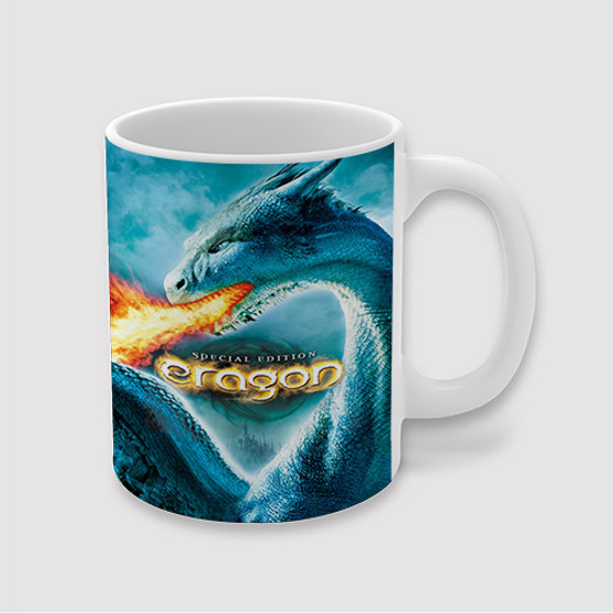 Pastele Eragon Movie Custom Ceramic Mug Awesome Personalized Printed 11oz 15oz 20oz Ceramic Cup Coffee Tea Milk Drink Bistro Wine Travel Party White Mugs With Grip Handle