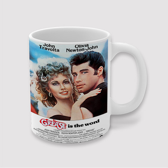 Pastele Grease Movie 2 Custom Ceramic Mug Awesome Personalized Printed 11oz 15oz 20oz Ceramic Cup Coffee Tea Milk Drink Bistro Wine Travel Party White Mugs With Grip Handle