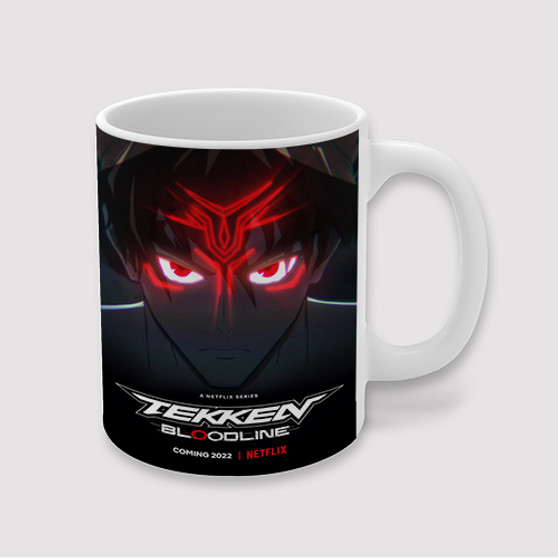 Pastele Tekken Bloodline Custom Ceramic Mug Awesome Personalized Printed 11oz 15oz 20oz Ceramic Cup Coffee Tea Milk Drink Bistro Wine Travel Party White Mugs With Grip Handle