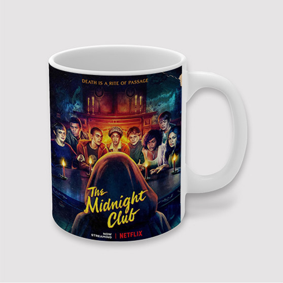 Pastele The Midnight Club Custom Ceramic Mug Awesome Personalized Printed 11oz 15oz 20oz Ceramic Cup Coffee Tea Milk Drink Bistro Wine Travel Party White Mugs With Grip Handle