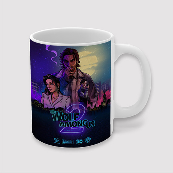 Pastele The Wolf Among Us 2 Custom Ceramic Mug Awesome Personalized Printed 11oz 15oz 20oz Ceramic Cup Coffee Tea Milk Drink Bistro Wine Travel Party White Mugs With Grip Handle