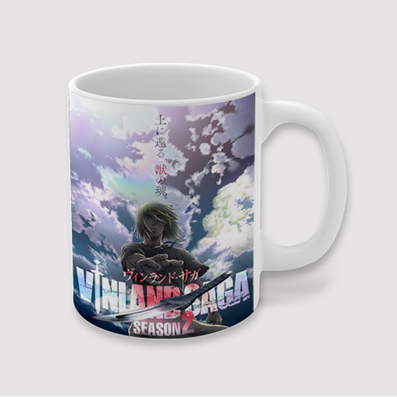 Pastele Vinland Saga Season 2 Anime Custom Ceramic Mug Awesome Personalized Printed 11oz 15oz 20oz Ceramic Cup Coffee Tea Milk Drink Bistro Wine Travel Party White Mugs With Grip Handle