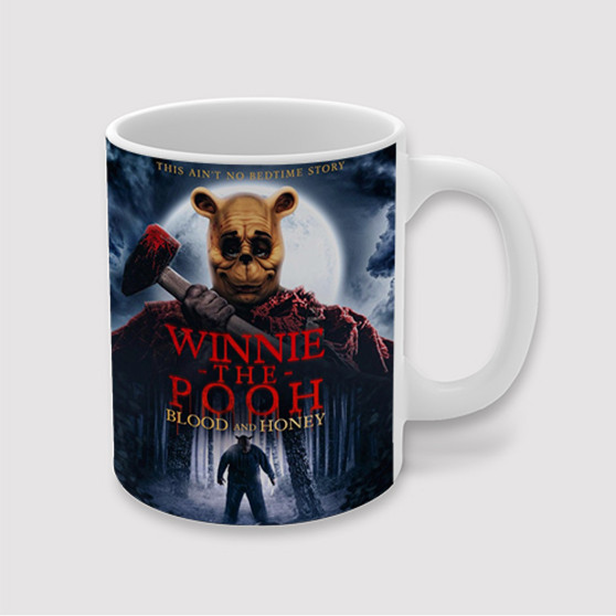 Pastele Winnie the Pooh Blood and Honey Custom Ceramic Mug Awesome Personalized Printed 11oz 15oz 20oz Ceramic Cup Coffee Tea Milk Drink Bistro Wine Travel Party White Mugs With Grip Handle
