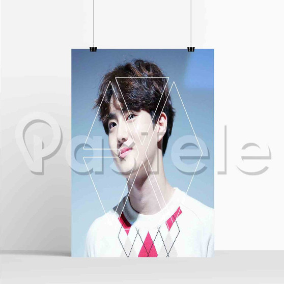 Suho EXO New Silk Poster Custom Printed Wall Decor 20 x 13 Inch 24 x 36 Inch