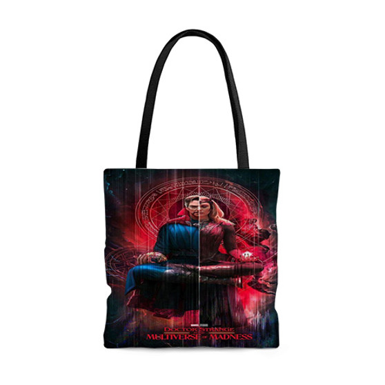 Pastele Doctor Strange In The Multiverse Of Madness Wanda Custom Personalized Tote Bag Awesome Unisex Polyester Cotton Bags AOP All Over Print Tote Bag School Work Travel Bags Fashionable Totebag