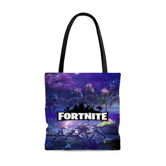 Pastele Fortnite Game Custom Personalized Tote Bag Awesome Unisex Polyester Cotton Bags AOP All Over Print Tote Bag School Work Travel Bags Fashionable Totebag