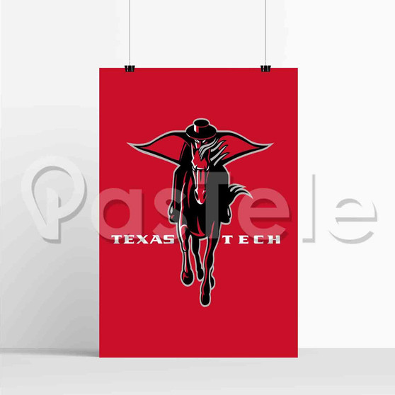 Texas Tech Red Raiders 2 New Silk Poster Custom Printed Wall Decor 20 x 13 Inch 24 x 36 Inch