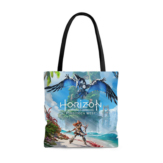 Pastele Horizon Forbidden West Custom Personalized Tote Bag Awesome Unisex Polyester Cotton Bags AOP All Over Print Tote Bag School Work Travel Bags Fashionable Totebag